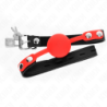 Kink - Mordaza De Bola 4 Cm De Silicona Con Candado 60 X 2 Cm de Kink Collar & Gag | Piumer