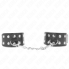 Kink - Muñequeras Con Doble Línea De Tachuelas Ajustable Negro de Kink Wrist Restraint | Piumer