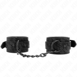 Kink - Muñequeras De Encaje Ajustable Negro 19-26 Cm de Kink Wrist Restraint | Piumer
