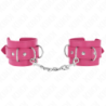 Kink - Muñequeras Con 3 Anillas En D Ajustable Rosa 17.5-25 Cm X 6 Cm de Kink Wrist Restraint | Piumer