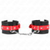 Kink - Muñequeras Negro Con Correa Rojo Ajustable 17-28 Cm X 6 Cm de Kink Wrist Restraint | Piumer
