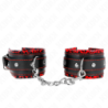Kink - Muñequeras Forradas Rojo / Negro Ajustable 17-29 Cm X 6 Cm de Kink Wrist Restraint | Piumer