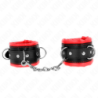 Kink - Muñequeras Estilo Heavy Forro Rojo Ajustable 20-30 Cm X 6 Cm de Kink Wrist Restraint | Piumer
