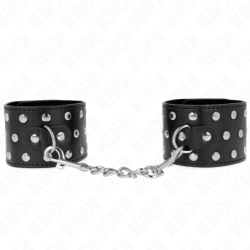 Kink - Muñequeras Estilo Punk Ajustable 19-24 Cm X 5.5 Cm de Kink Wrist Restraint | Piumer