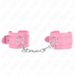 Kink - Muñequeras Sencillas Rosa Ajustable 20-23 Cm X 5.5 Cm de Kink Wrist Restraint | Piumer