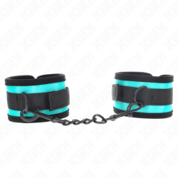 Kink - Muñequeras Negro-Azul Ajustable 18-32 Cm X 5 Cm de Kink Wrist Restraint | Piumer