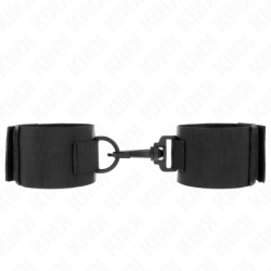 Kink - Muñequeras Nylon Negro de Kink Wrist Restraint | Piumer