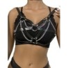 Subblime - 953713 Cinturón De Bondage Punk Hebilla Metal Negro Talla Única de Subblime Fetish | Piumer
