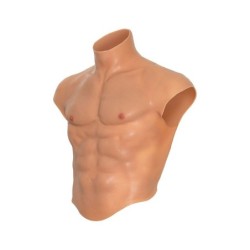 Alter Ego Camiseta Silicona Torso Masculino Con Abdominales Natural de Hidden Desire | Piumer