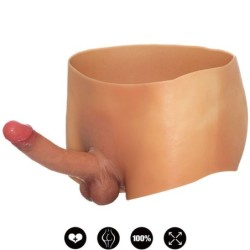 Alter Ego Bóxer Con Pene 18 Cm Natural Talla de Hidden Desire - Talla L | Piumer