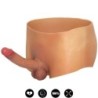 Alter Ego Bóxer Con Pene 18 Cm Natural Talla de Hidden Desire - Talla L | Piumer