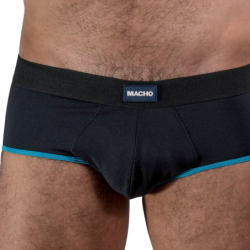 Macho - Ms24B Calzoncillo Brief Dark Azul de Macho Underwear - Talla S | Piumer