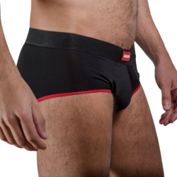 Macho - Ms24R Calzoncillo Brief Dark Rojo de Macho Underwear - Talla XL | Piumer