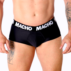 Macho - Ms30Ng Slip Negro de Macho Underwear - Talla L | Piumer
