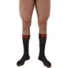 Macho - Calcetines Finos Negro/Rojo Talla Única de Macho Underwear | Piumer