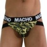 Macho - Mx28Mv Jock Militar Verde de Macho Underwear - Talla XL | Piumer