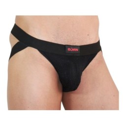 003 Jock Brillante Negro de Burn - Talla L | Piumer