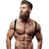 Arnés Ecopiel Espalda Hombre de Fetish Submissive Attitude | Piumer