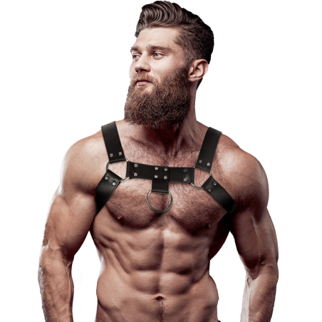 Arnés Ecopiel Pecho Hombre de Fetish Submissive Attitude | Piumer