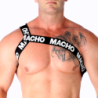 Macho - Arnés Romano Blanco de Macho Underwear - Talla L/XL | Piumer