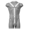 Harness Men Blanco de Leather Body | Piumer